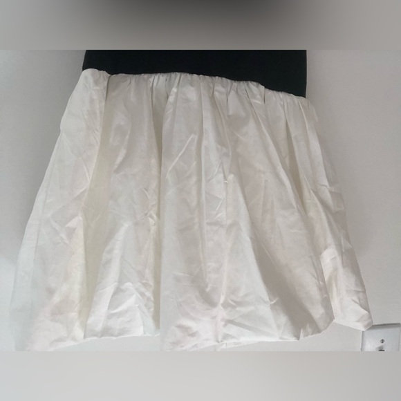 NWT Camila Coehlo Black and White Strapless Mini Bubble Skirt Dress Size XS - Picture 7 of 16